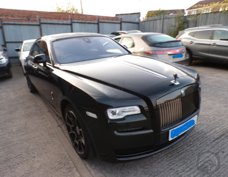 UK Police Are Auctioning Of A Rolls Royce Ghost Because The Owner Couldn't Afford Insurance